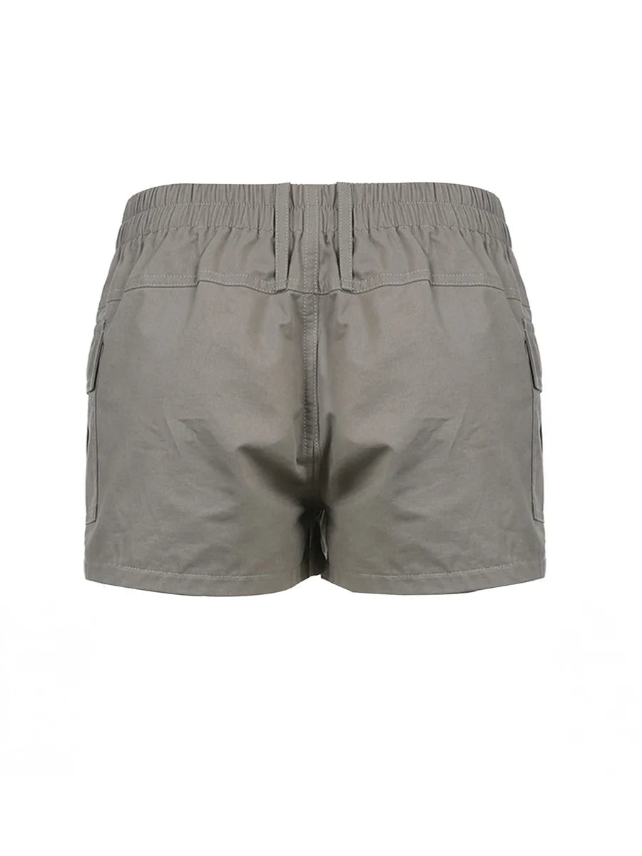 Summer Casual  Jeans Short Pants with Packets