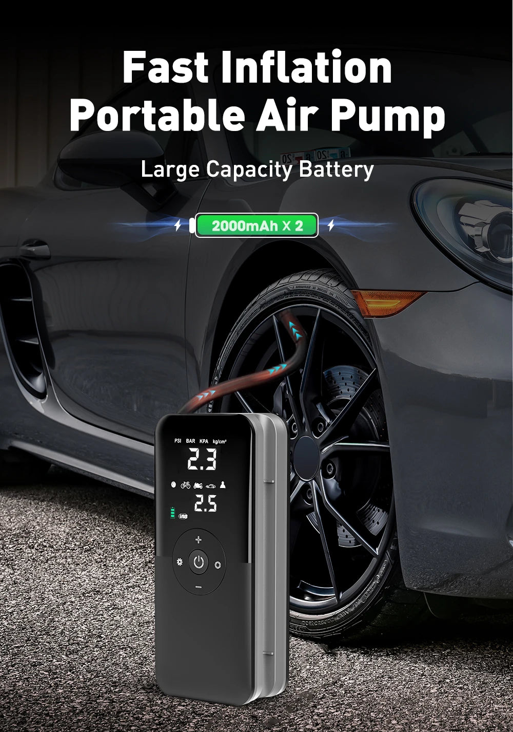 Collection of Car Air Compressor in a gallery layout