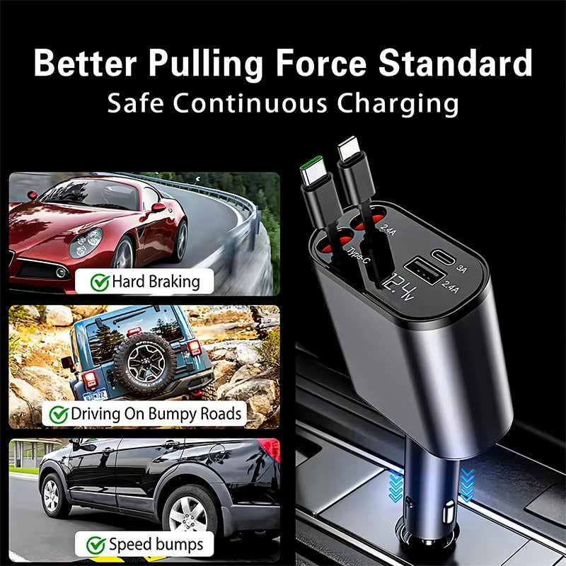 Collection of Car Fast Charger For IPhone Samsung in a gallery layout