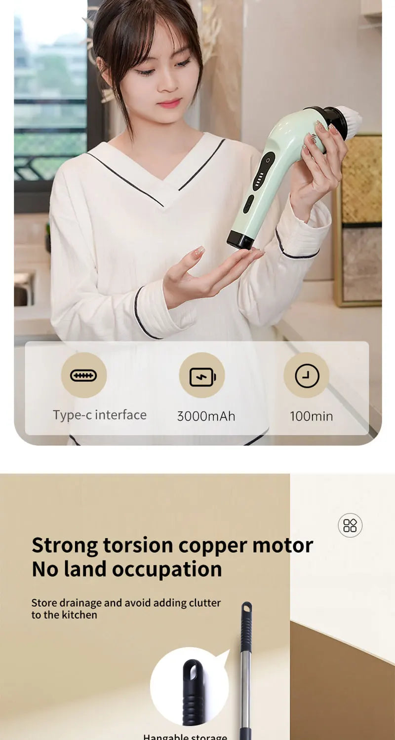 Image of 9-in-1 Electric Cleaning Brush