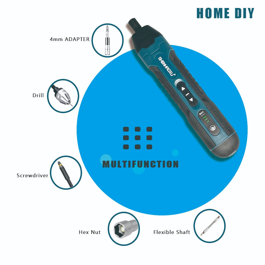 Collection of Cordless Electric Screwdriver in a gallery layout