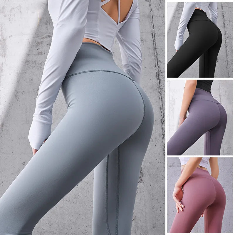 Yoga Pants High Waisted Gym_Leggings