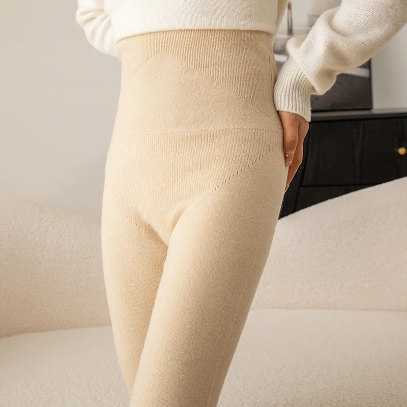 Collection of 100% Cashmere Women's Leggings in a gallery layout