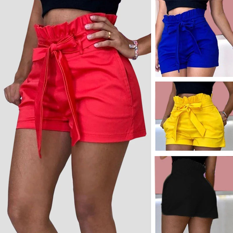 Women's High Waist Shorts