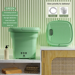 Collection of Mini Small Travel Washing Machine in a gallery layout