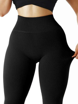 Collection of High Waist Gym Leggings in a gallery layout