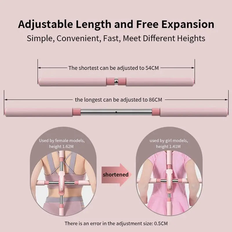 Collection of Yoga Stick Hunchback Corrector in a gallery layout