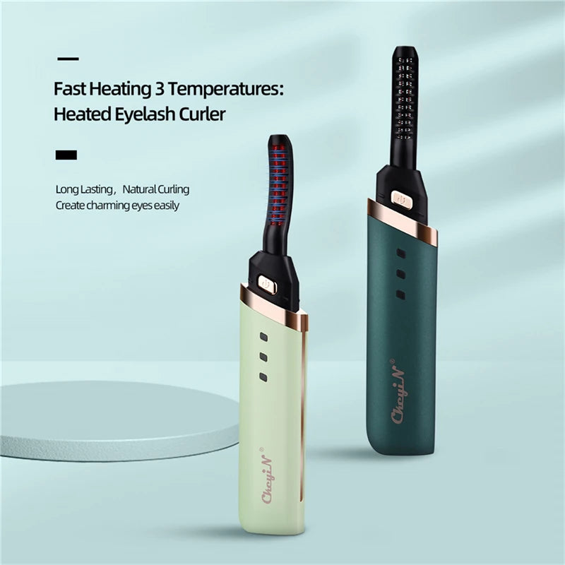 Collection of Electric Heated Eyelash Curler in a gallery layout