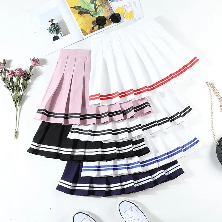 High Waist Elastic Women's Skirts