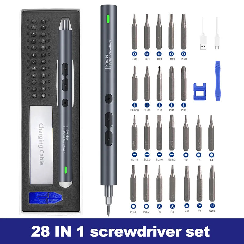 Collection of Electric Screwdriver Set in a gallery layout