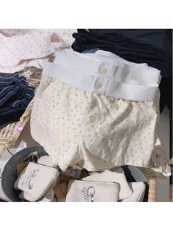 Collection of Soft Cotton Front Buttons Shorts in a gallery layout