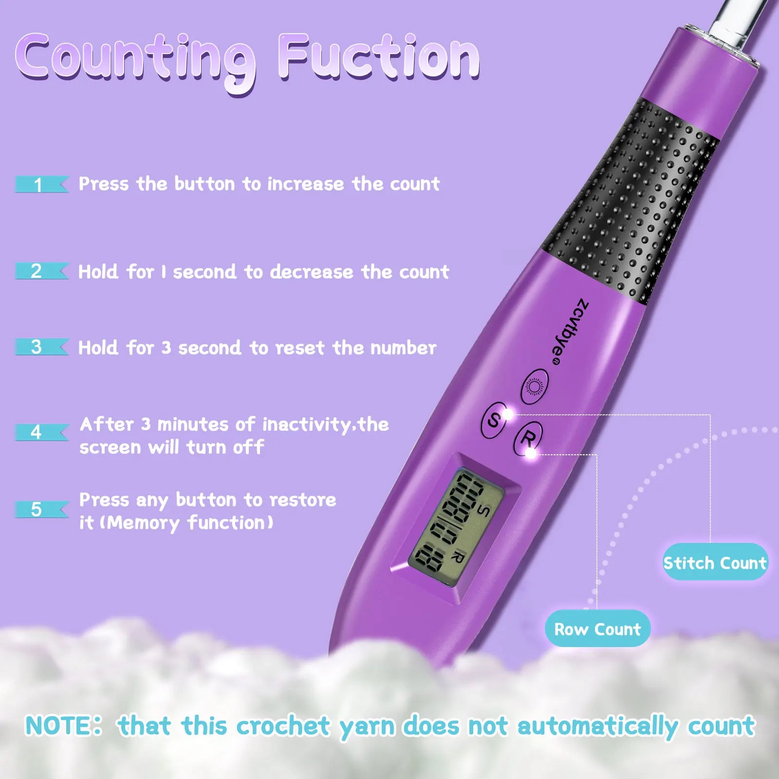 Collection of 24pcs Crochet Hook Set in a gallery layout