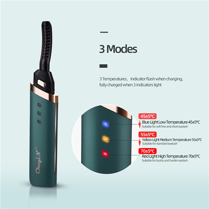 Collection of Electric Heated Eyelash Curler in a gallery layout