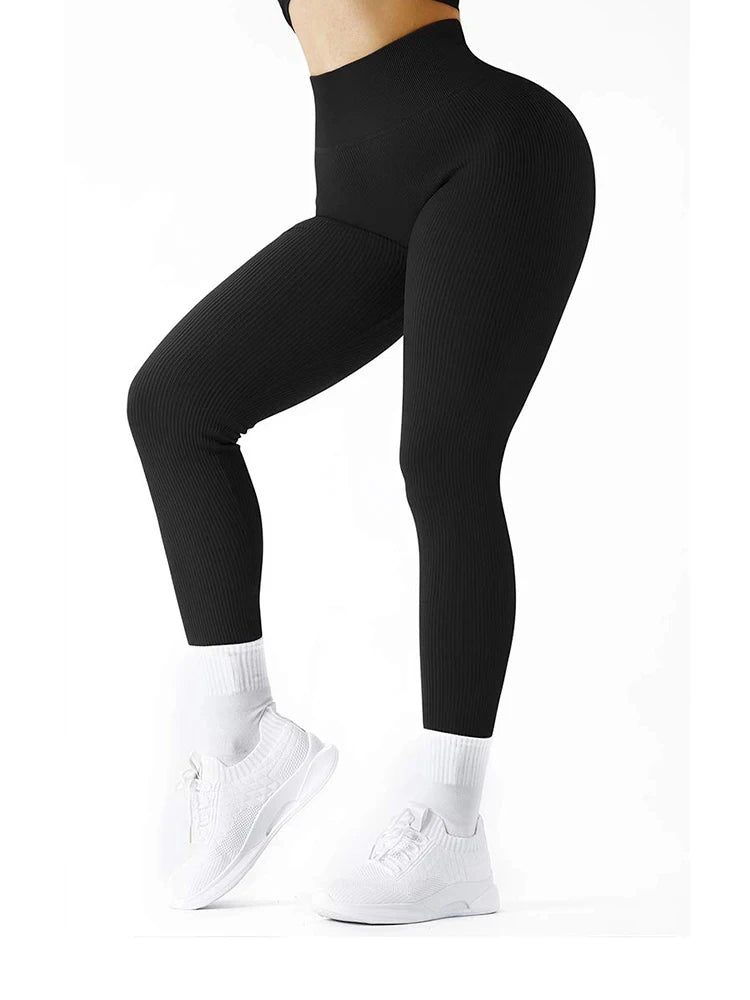 Collection of High Waist Gym Leggings in a gallery layout