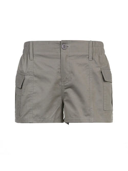 Collection of Summer Casual  Jeans Short Pants with Packets in a gallery layout