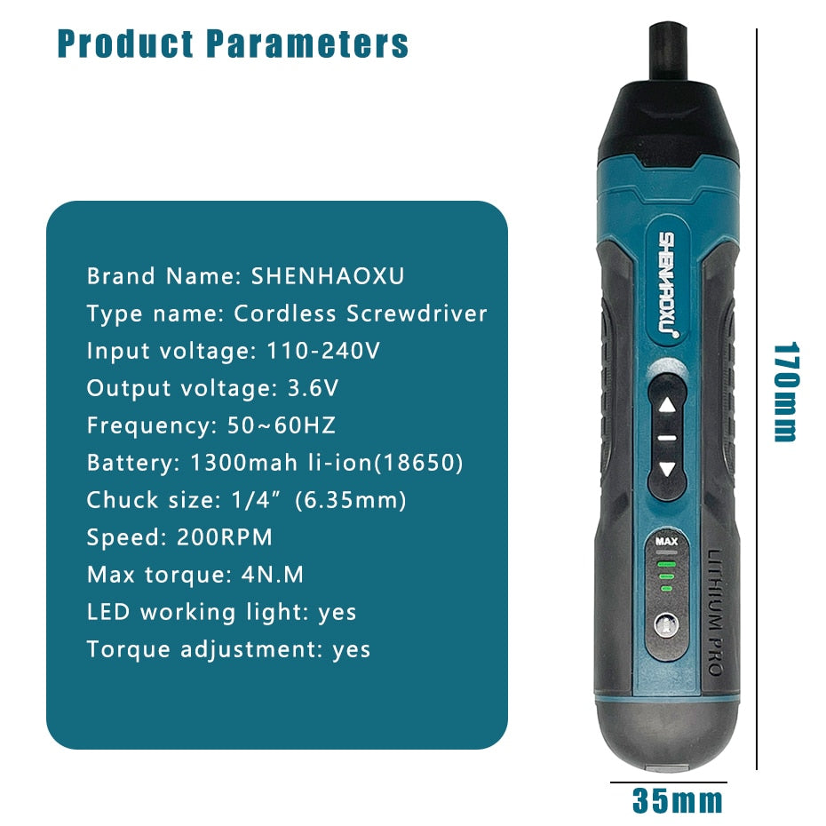 Collection of Cordless Electric Screwdriver in a gallery layout