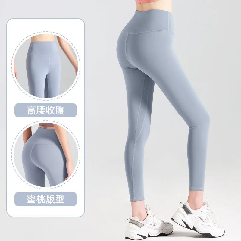 Yoga Pants High Waisted Gym_Leggings