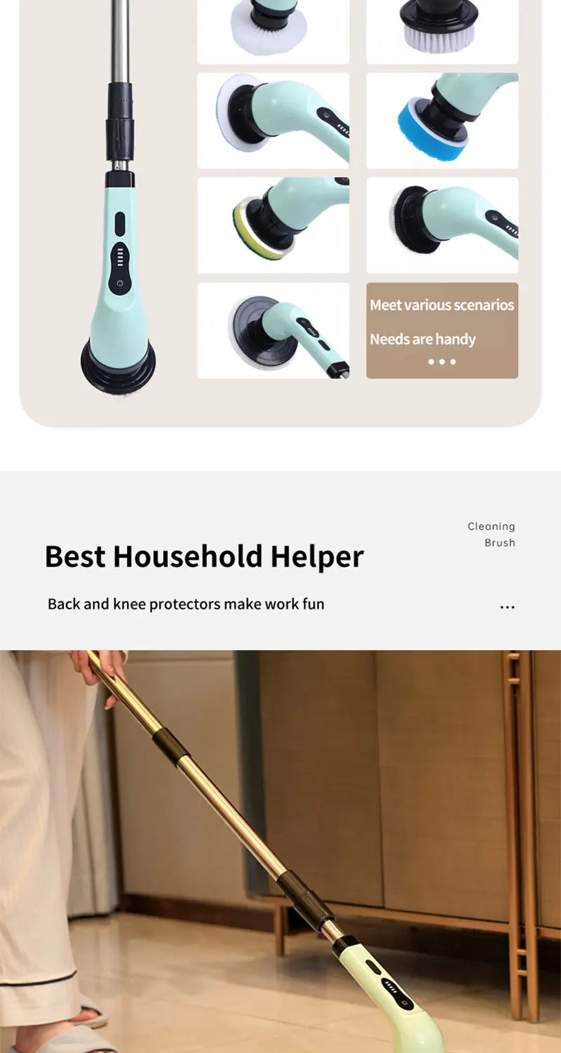 Image of 9-in-1 Electric Cleaning Brush