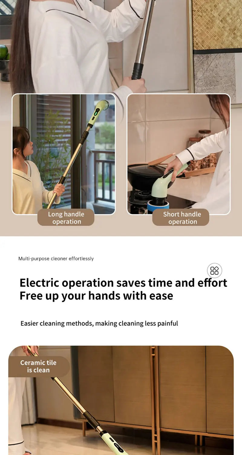 9-in-1 Electric Cleaning Brush