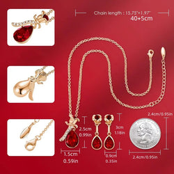 Collection of Necklace Earrings Set in a gallery layout