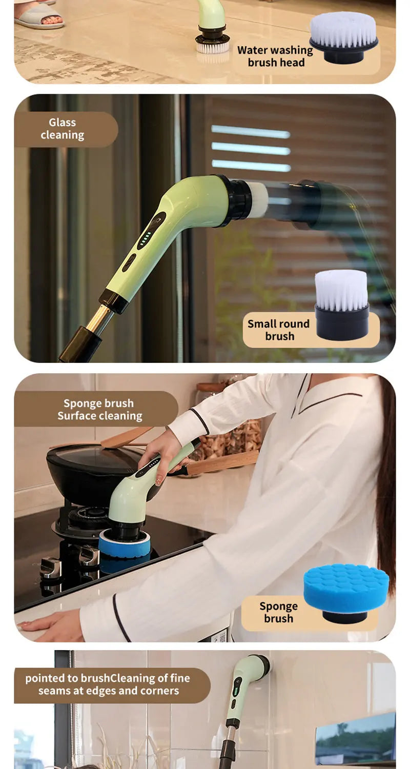 Image of 9-in-1 Electric Cleaning Brush