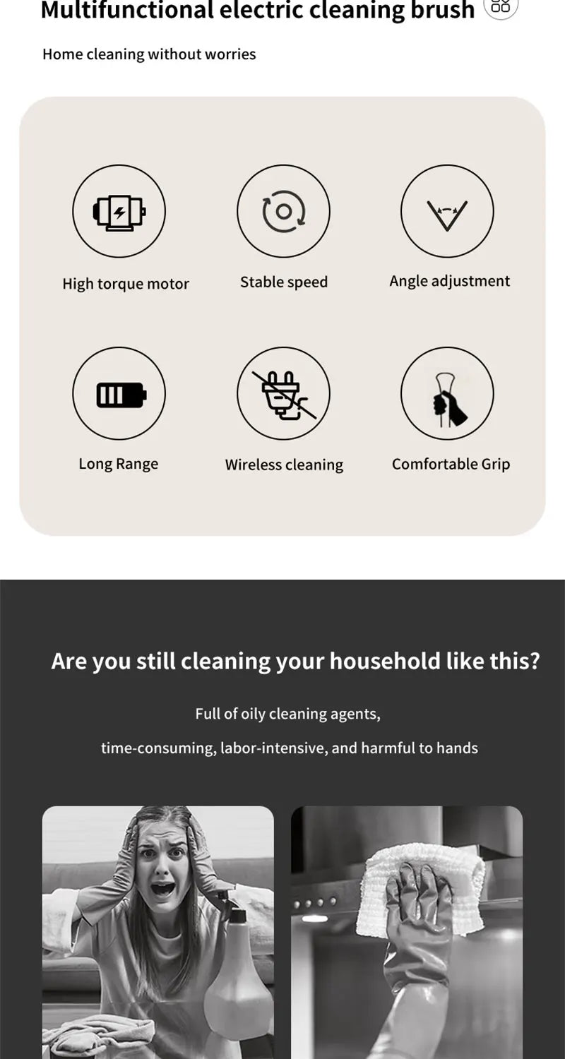Image of 9-in-1 Electric Cleaning Brush