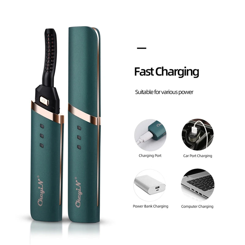 Collection of Electric Heated Eyelash Curler in a gallery layout