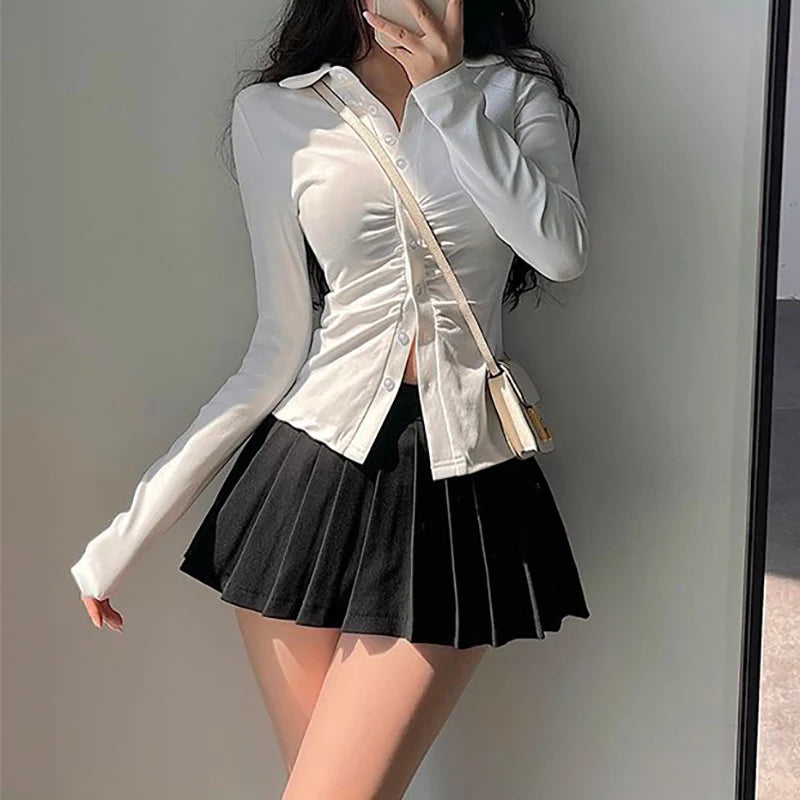 Women High Waist Skirt