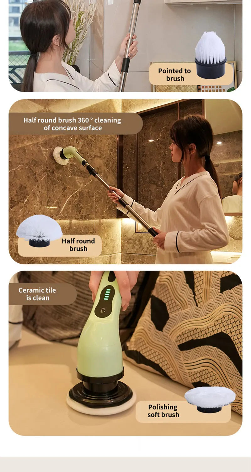 Image of 9-in-1 Electric Cleaning Brush