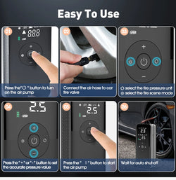 Collection of Car Air Compressor in a gallery layout