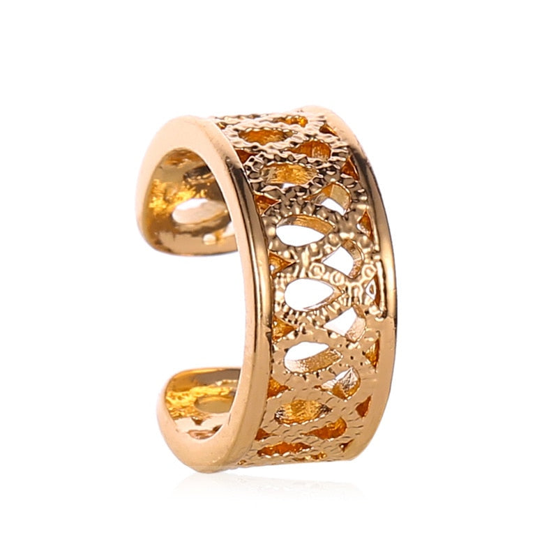 Fashion Exquisite Rhinestone Decor Ear Cuff earring for Woman