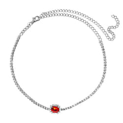 Collection of Shimmery Butterfly Choker Necklace in a gallery layout
