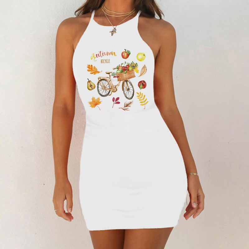 Nightgown Women Graphic Nightdres