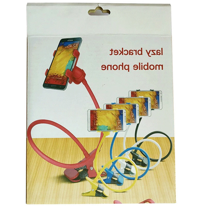 Collection of Mobile Phone Gooseneck Stand Holder in a gallery layout