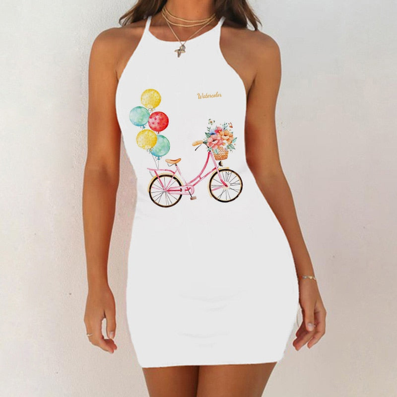 Nightgown Women Graphic Nightdres