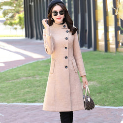 Collection of Winter Warm Coat Women Pure in a gallery layout