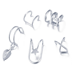 Collection of Fashion Exquisite Rhinestone Decor Ear Cuff earring for Woman in a gallery layout