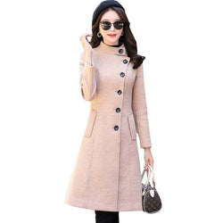 Collection of Winter Warm Coat Women Pure in a gallery layout