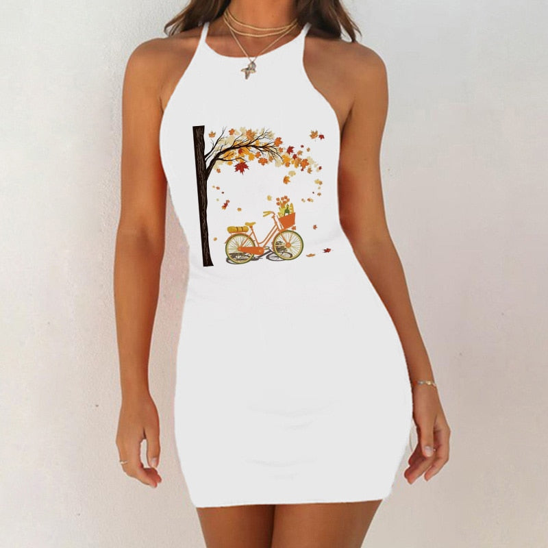 Collection of Nightgown Women Graphic Nightdres in a gallery layout