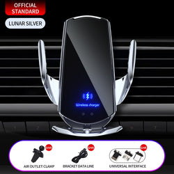 Collection of Automatic 15W Qi Car Wireless Charger in a gallery layout