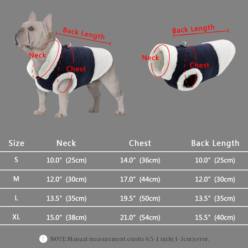 Collection of Winter Warm Dog Pet Coat Clothes in a gallery layout