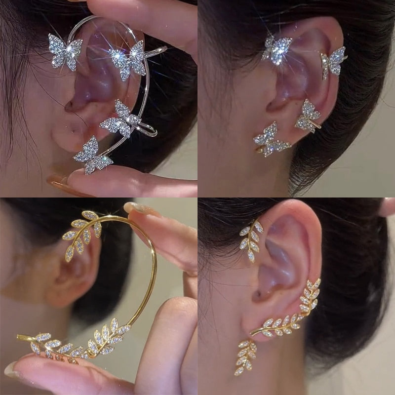 EarCufFly- Butterfly Earring