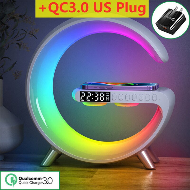 Wireless Charger Alarm Clock