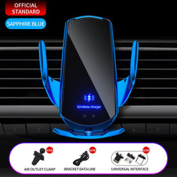 Collection of Automatic 15W Qi Car Wireless Charger in a gallery layout
