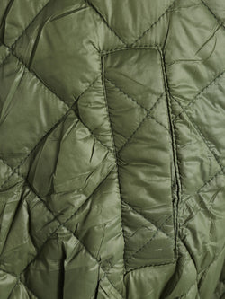 Collection of Quilted Drop Shoulder Bomber Jacket Women Winte in a gallery layout