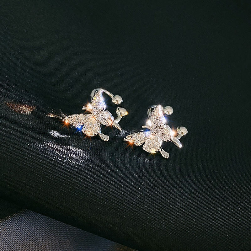 EarCufFly- Butterfly Earring