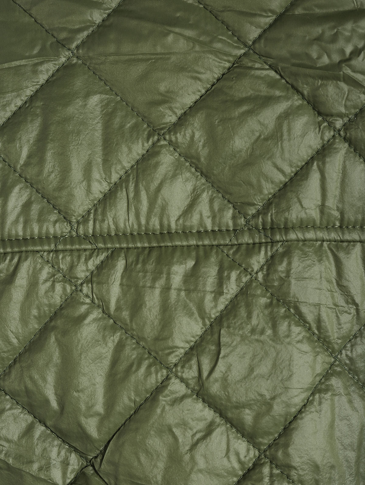 Quilted Drop Shoulder Bomber Jacket Women Winte