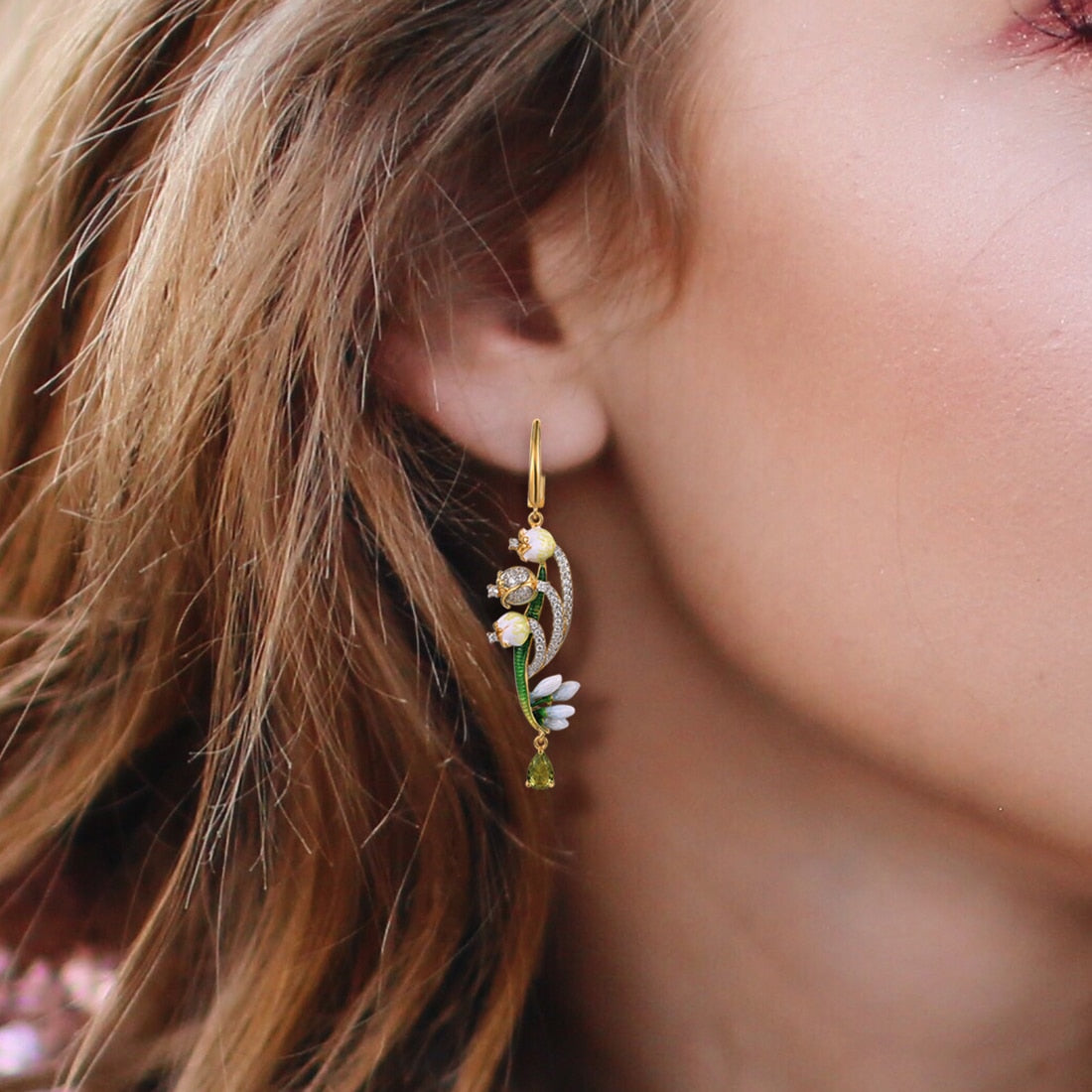 Sterling Silver Drop Earrings For Women