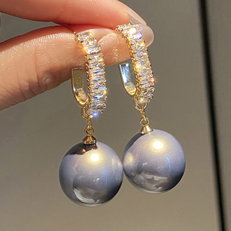 Collection of Classic Elegant Earrings in a gallery layout