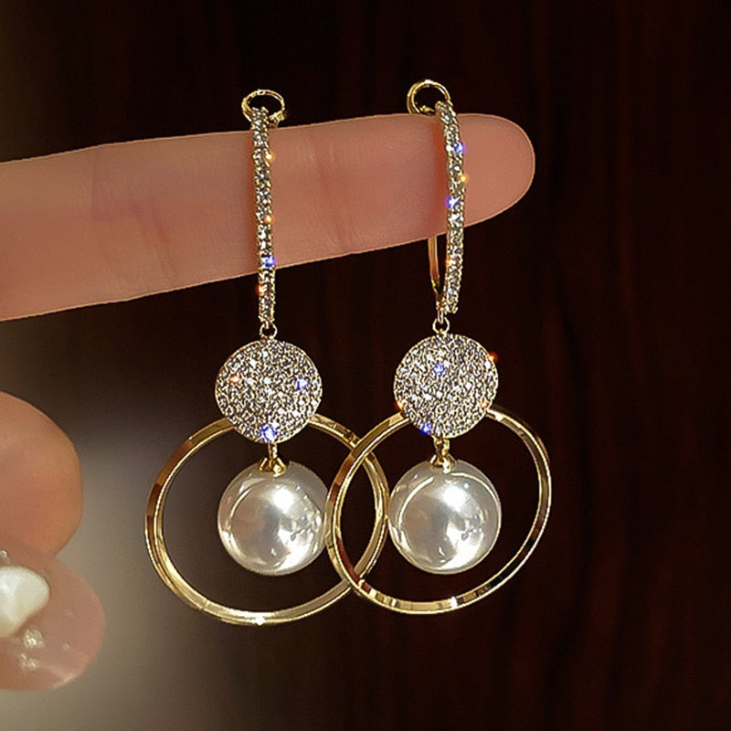 Collection of Classic Elegant Earrings in a gallery layout